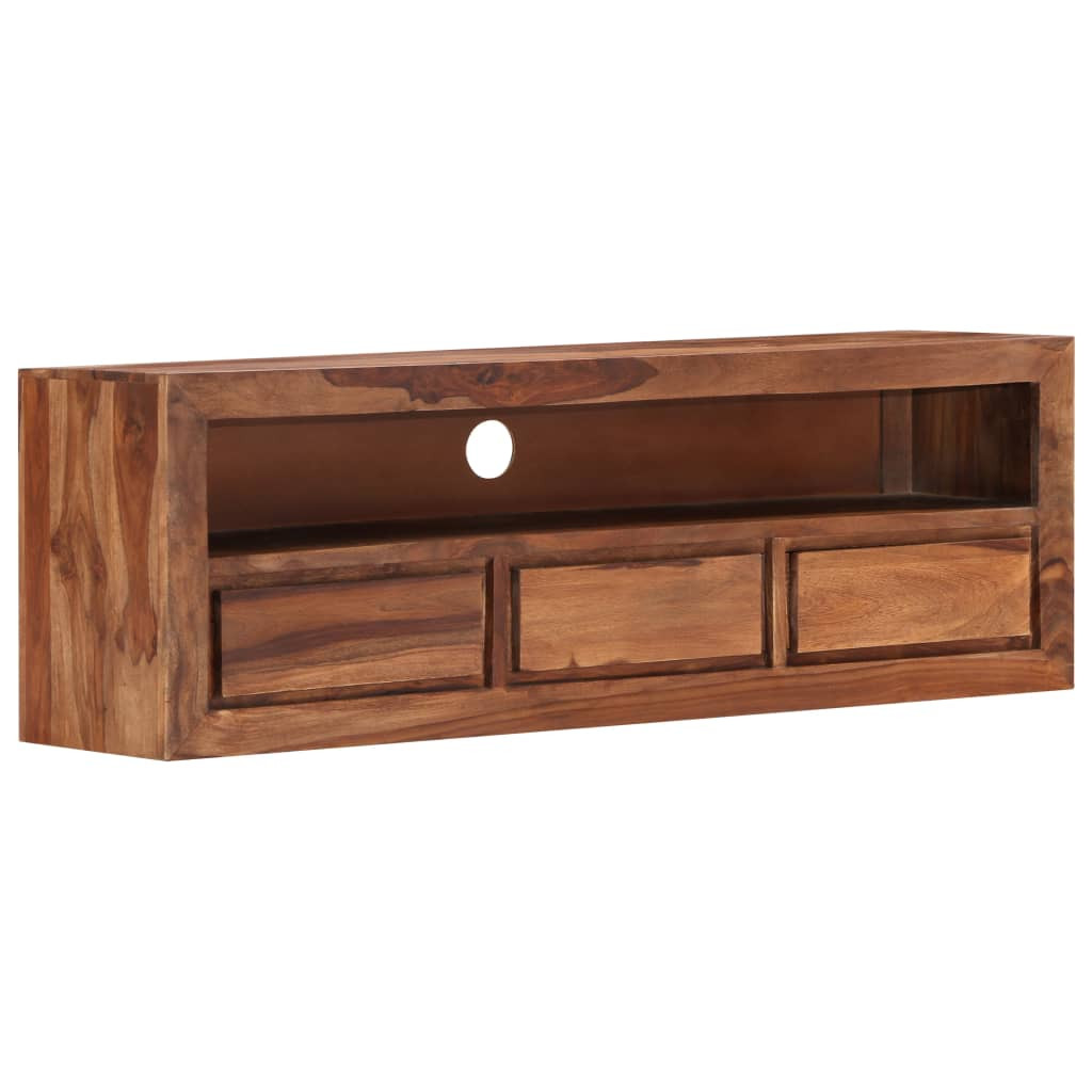 vidaXL TV-Schrank 120x30x40 cm Massivholz Akazie