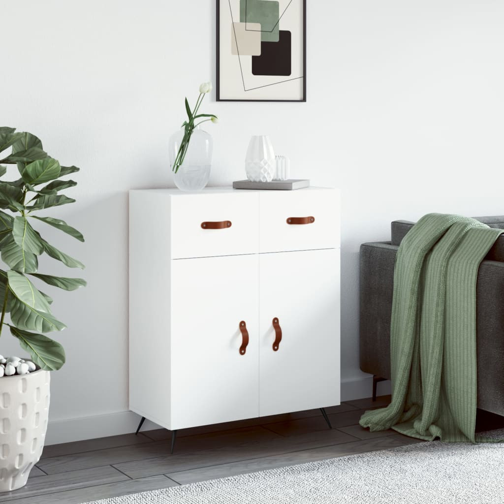 vidaXL Sideboard Weiß 69,5x34x90 cm Holzwerkstoff
