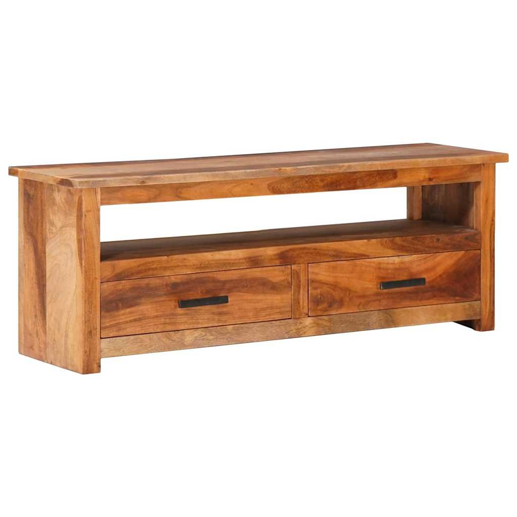 vidaXL TV-Schrank 118x30x40 cm Massivholz