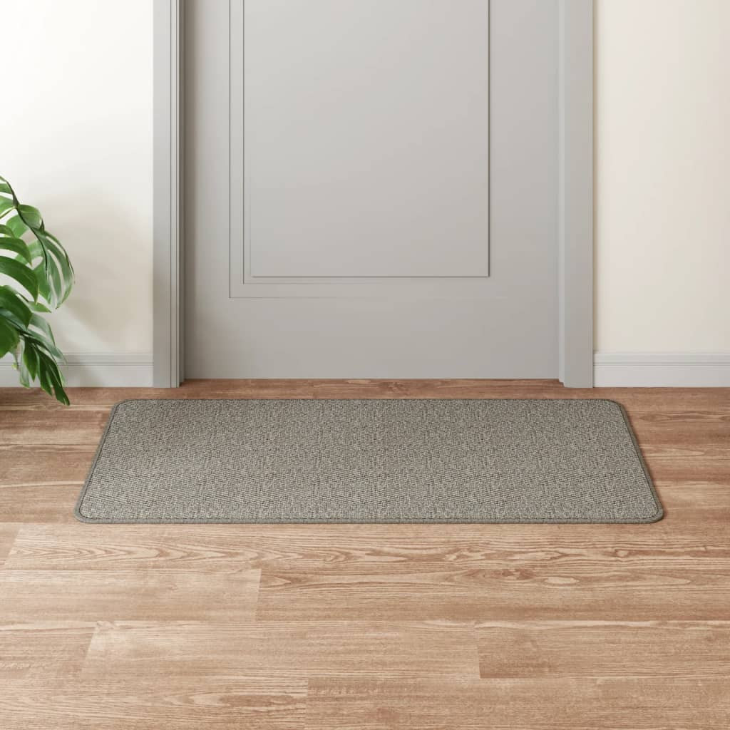 vidaXL Teppichläufer Sisal-Optik Silbern 50x100 cm