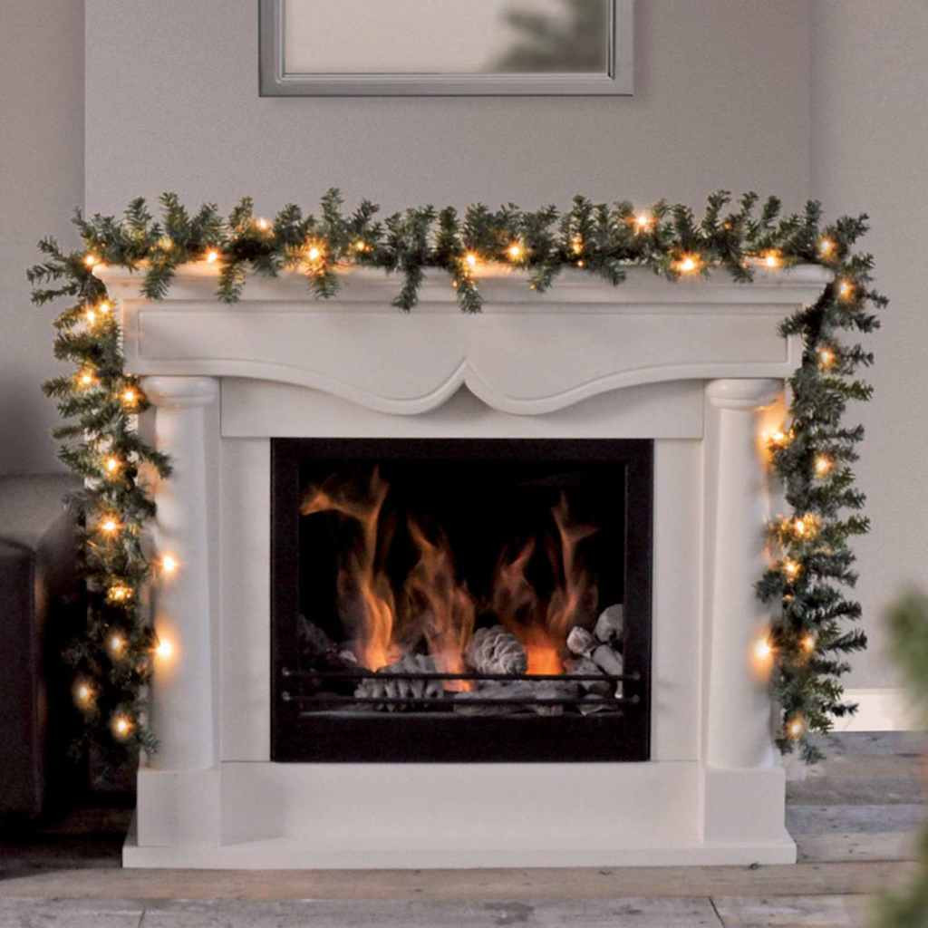 Ambiance Weihnachtsgirlande mit 30 LEDs 270 cm