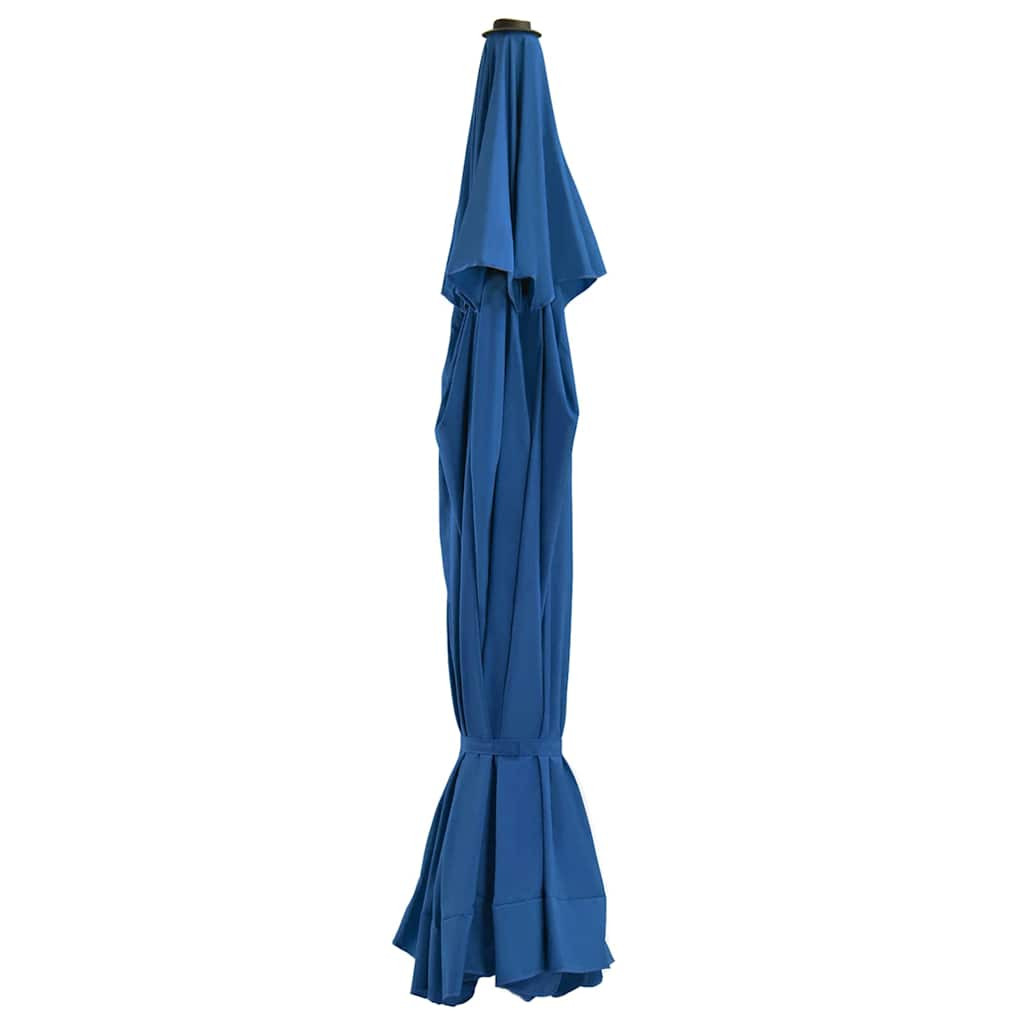 vidaXL Ersatzbezug für Sonnenschirm Azurblau 515 cm
