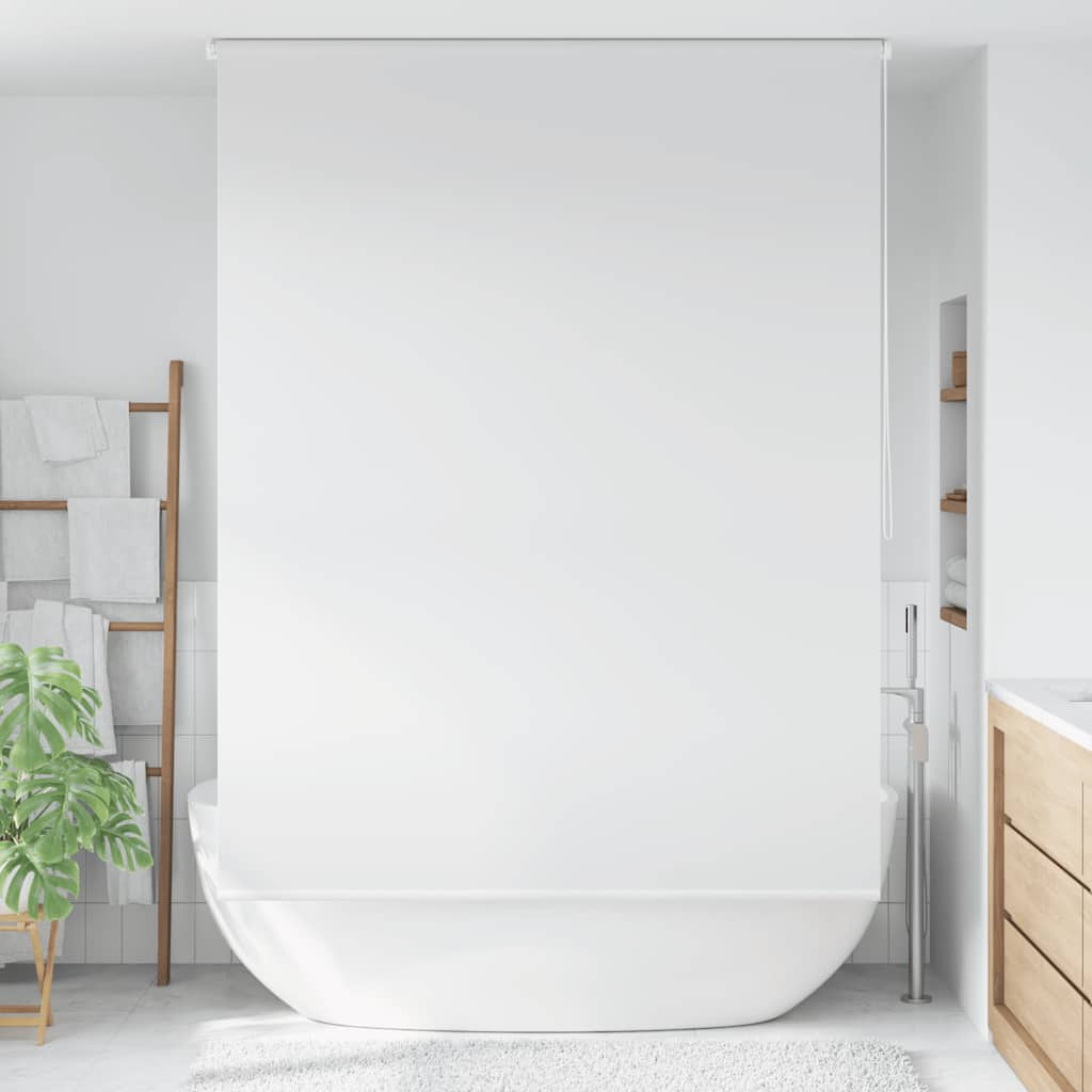 vidaXL Duschrollo 160 x 240 cm Weiß