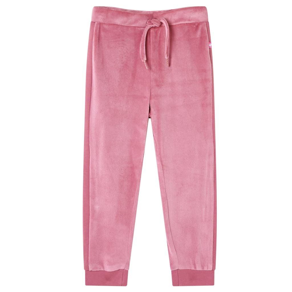 Kinder-Trainingshose Himbeerrosa 104