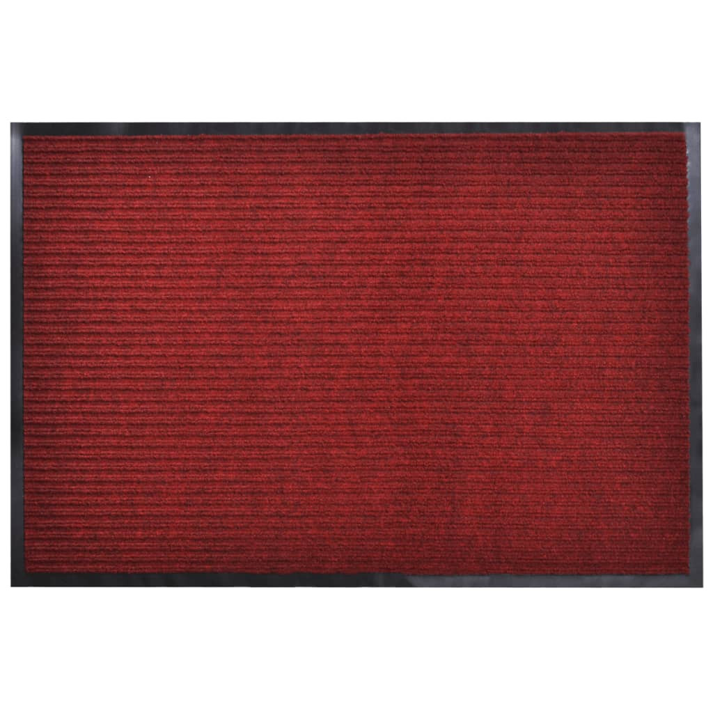vidaXL Türmatte Rot 90 x 150 cm PVC