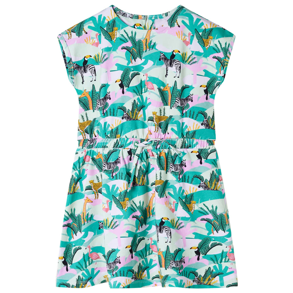 Kinderkleid Helles Minzgrün 104