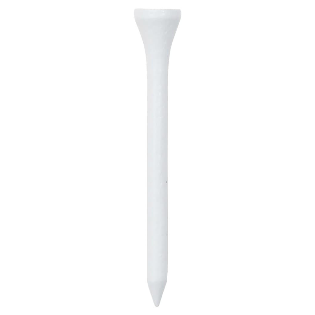 vidaXL Golf-Tees 1000 Stk. Weiß 83 mm Bambus