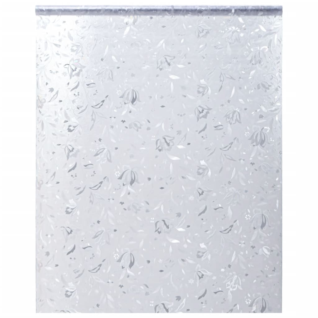 vidaXL Fensterfolie Matt Blumenmuster 60x500 cm PVC