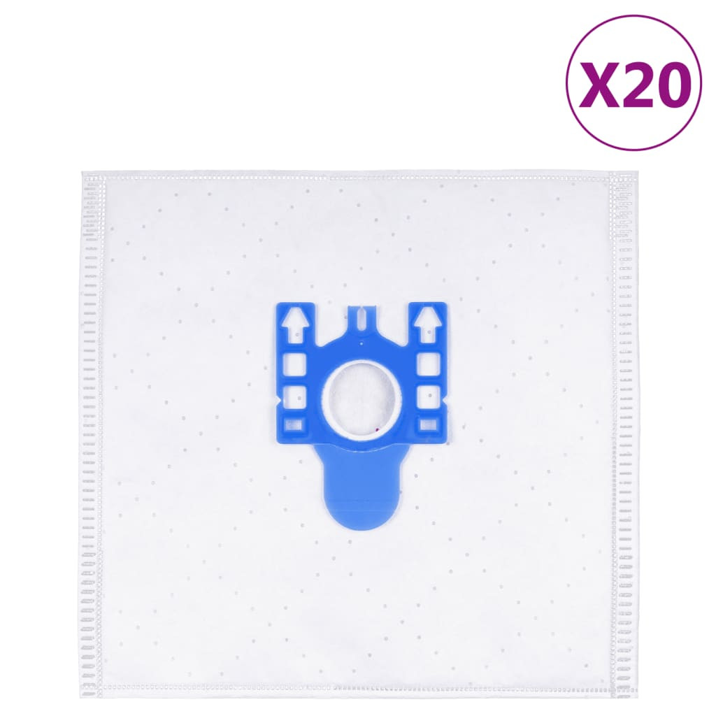 vidaXL Staubsaugerbeutel für Miele GNH 20 Stk.