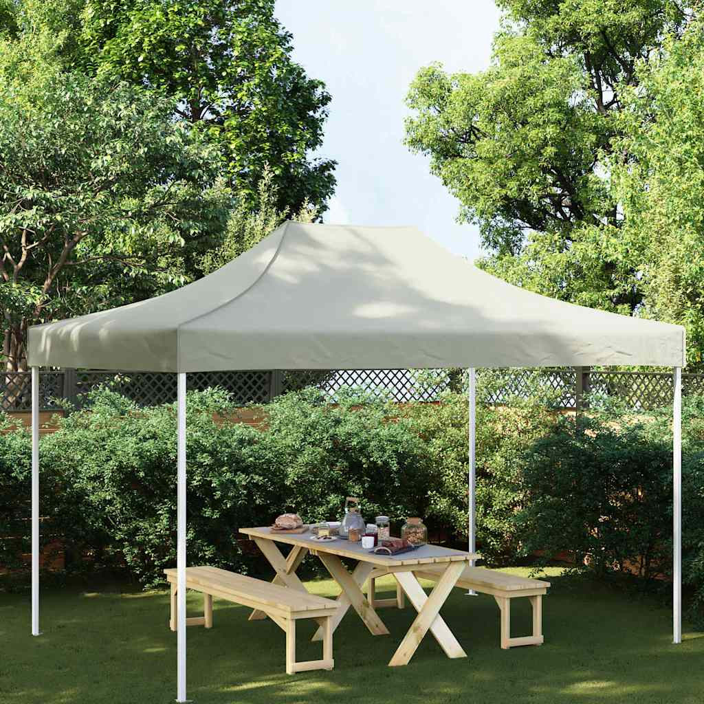 vidaXL Partyzelt-Dach 4x3 m Creme 270 g/m²