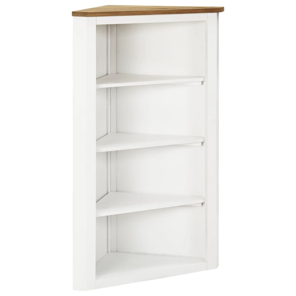 vidaXL Eckschrank 59x36x100 cm Eiche Massivholz