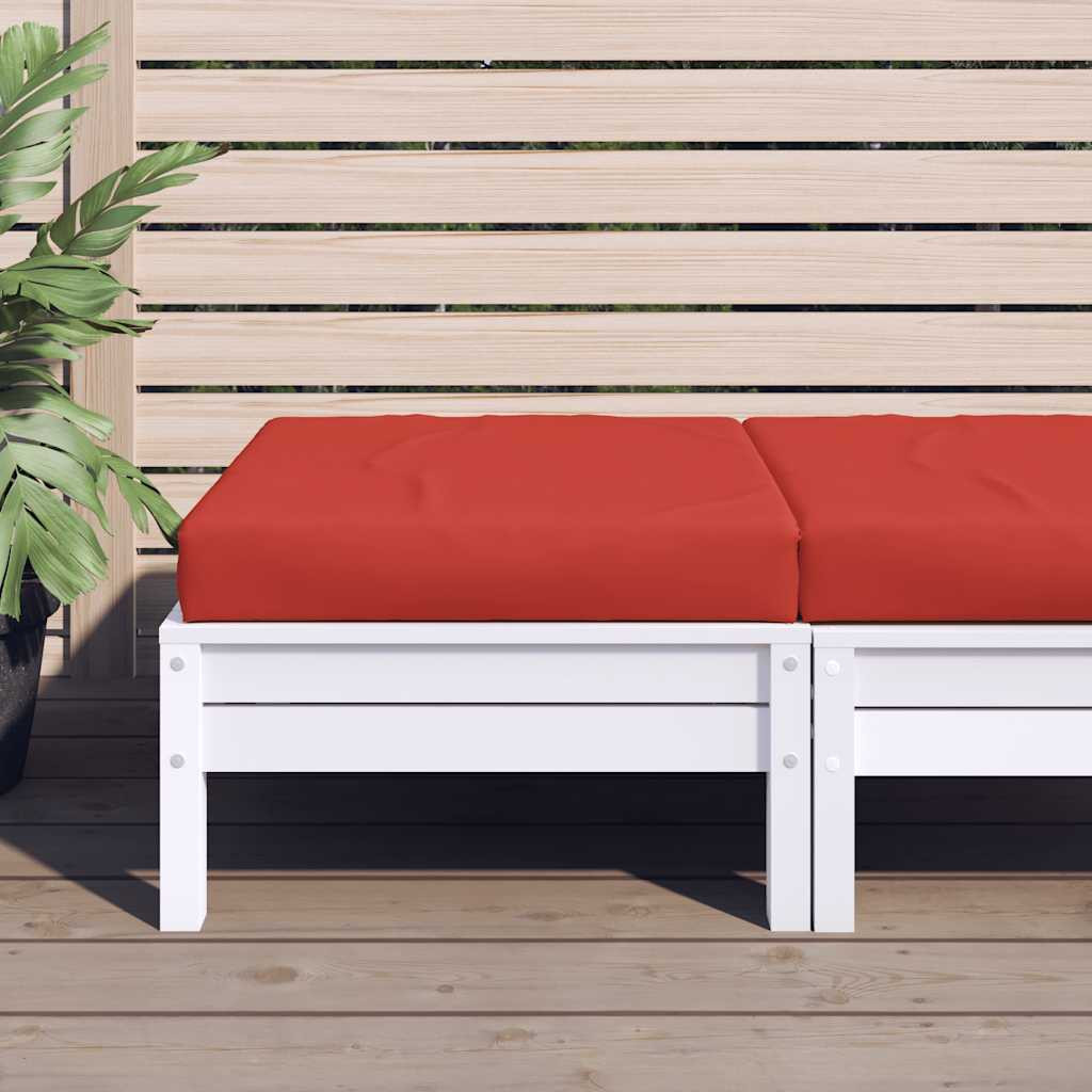 vidaXL Palettenkissen Rot 60x60x9,5 cm Oxford-Gewebe