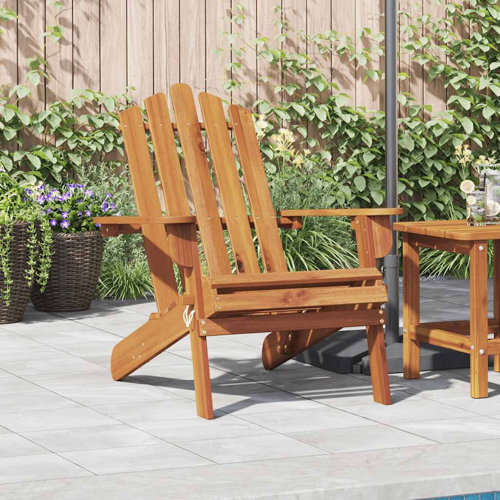 vidaXL Adirondack-Gartenstuhl Massivholz Akazie
