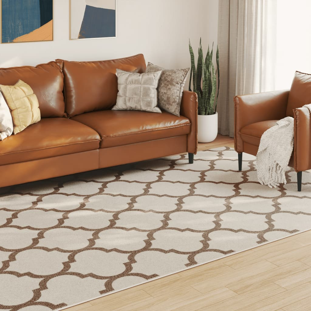 vidaXL Indoor & Outdoor Teppich Mehrfarbig 190x300 cm