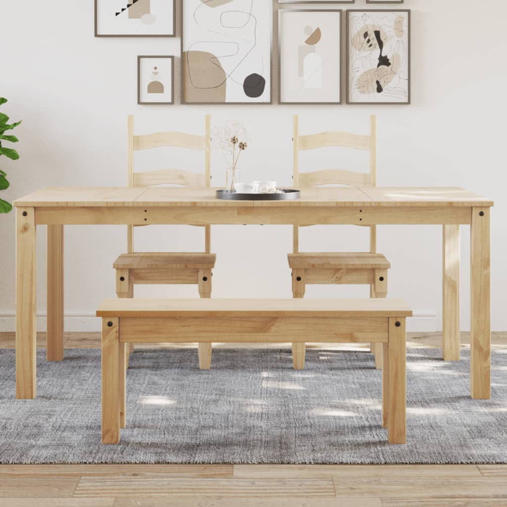 vidaXL Esstisch PANAMA 180x90x75 cm Massivholz Kiefer