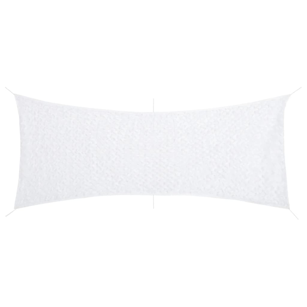 vidaXL Tarnnetz mit Aufbewahrungstasche 409x206 cm Weiß