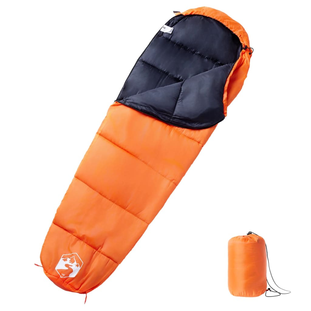 vidaXL Mumienschlafsack für Erwachsene Camping 3 Jahreszeiten