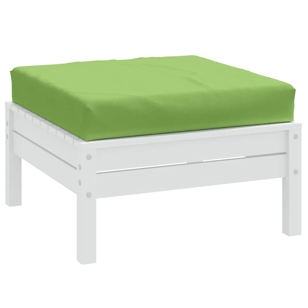 vidaXL Palettenkissen Melange Grün 60x60x9,5 cm Stoff