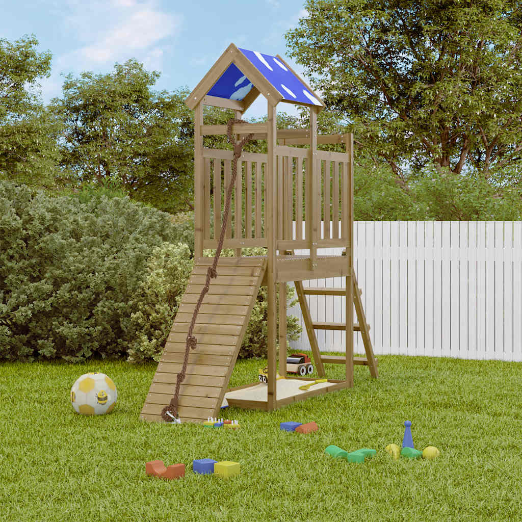 vidaXL Spielturm Imprägniertes Kiefernholz