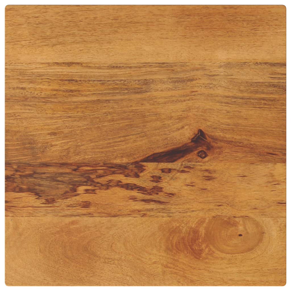 vidaXL Tischplatte 50x50x2,5 cm Quadratisch Massivholz Mango