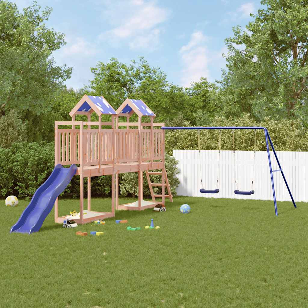 vidaXL Spielturm Massivholz Douglasie