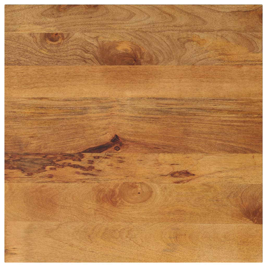 vidaXL Tischplatte 90x90x2,5 cm Quadratisch Massivholz Mango