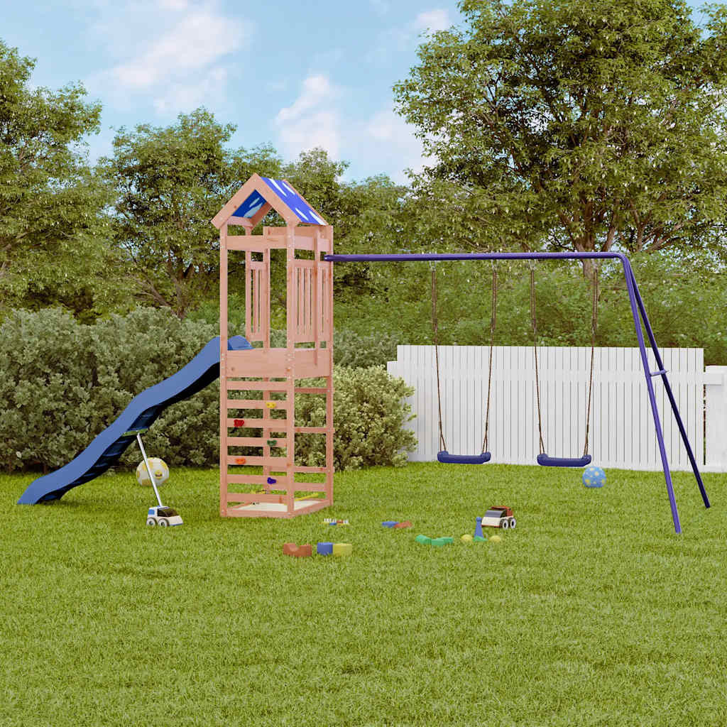 vidaXL Spielturm Massivholz Douglasie