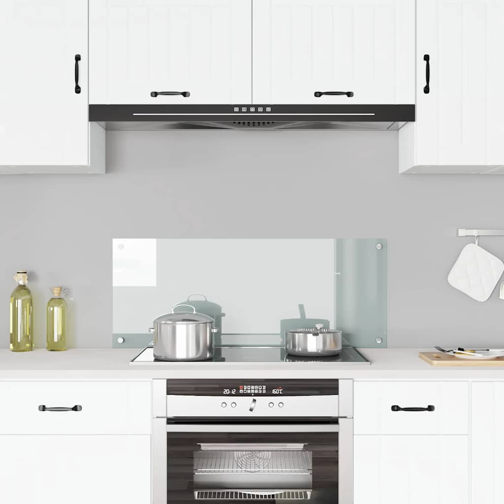 vidaXL Küchenrückwand Transparent 100×40 cm Hartglas