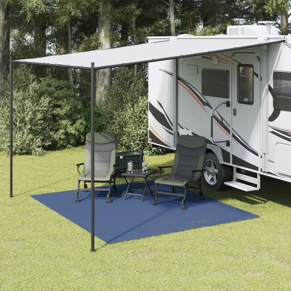 vidaXL Zeltteppich Blau 3x2,5 m