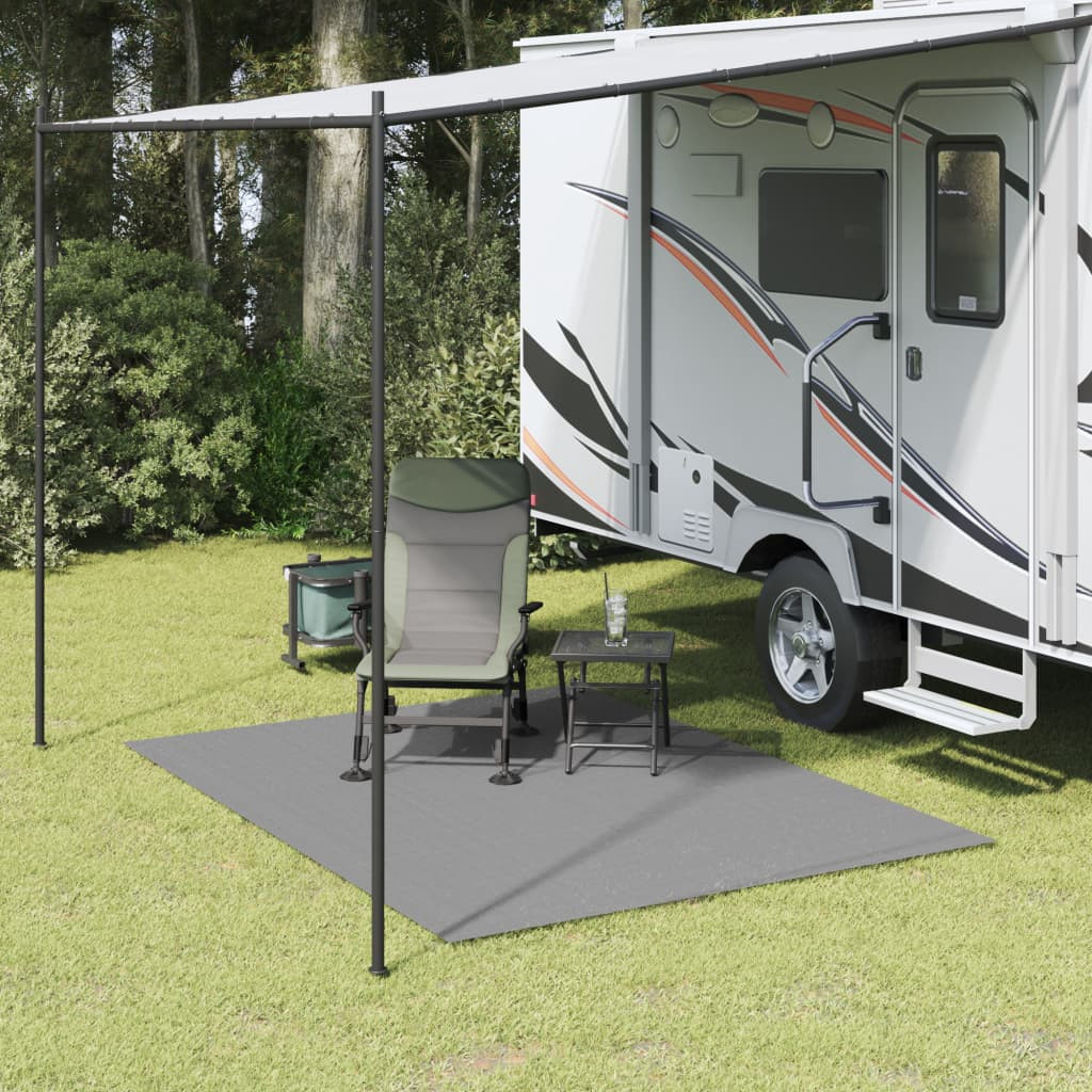 vidaXL Zeltteppich Anthrazit 2,5x2 m