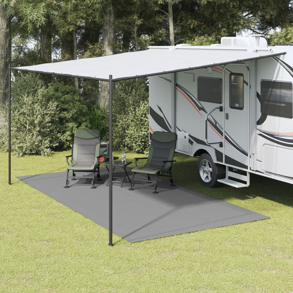 vidaXL Zeltteppich Anthrazit 5x2,5 m