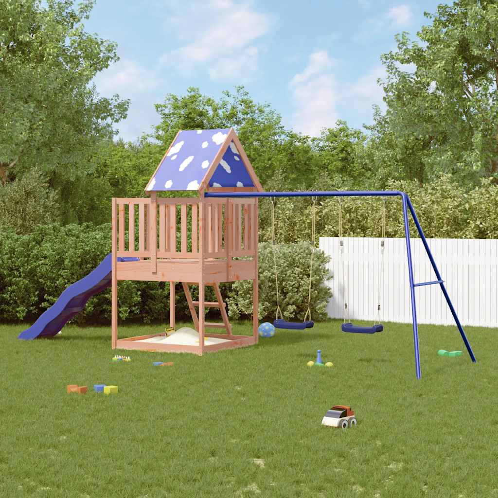 vidaXL Spielturm Massivholz Douglasie