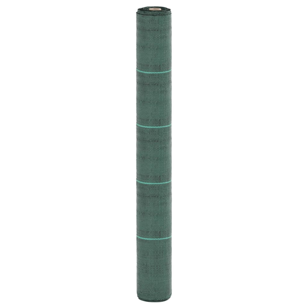 vidaXL Unkrautvlies Grün 1x25 m PP
