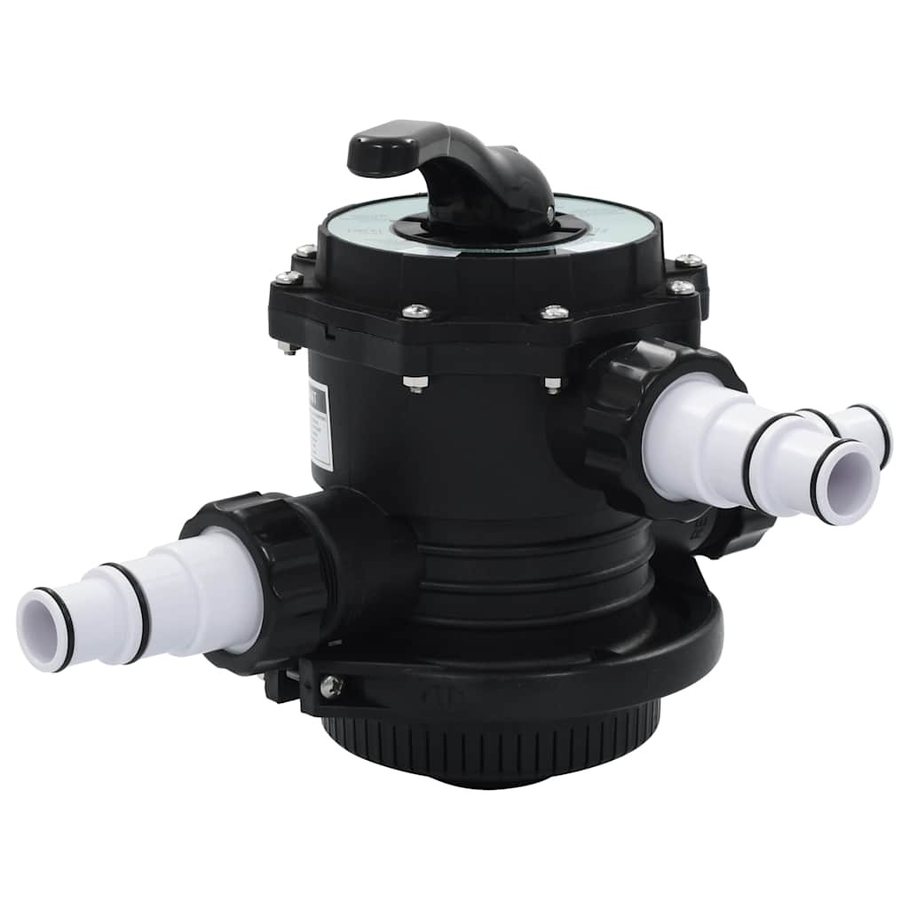 vidaXL Mehrwegeventil für Sandfilter ABS 1,5 " 6-Wege