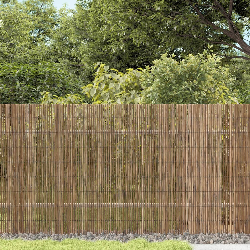 vidaXL Gartenzaun 300x80 cm Schilf