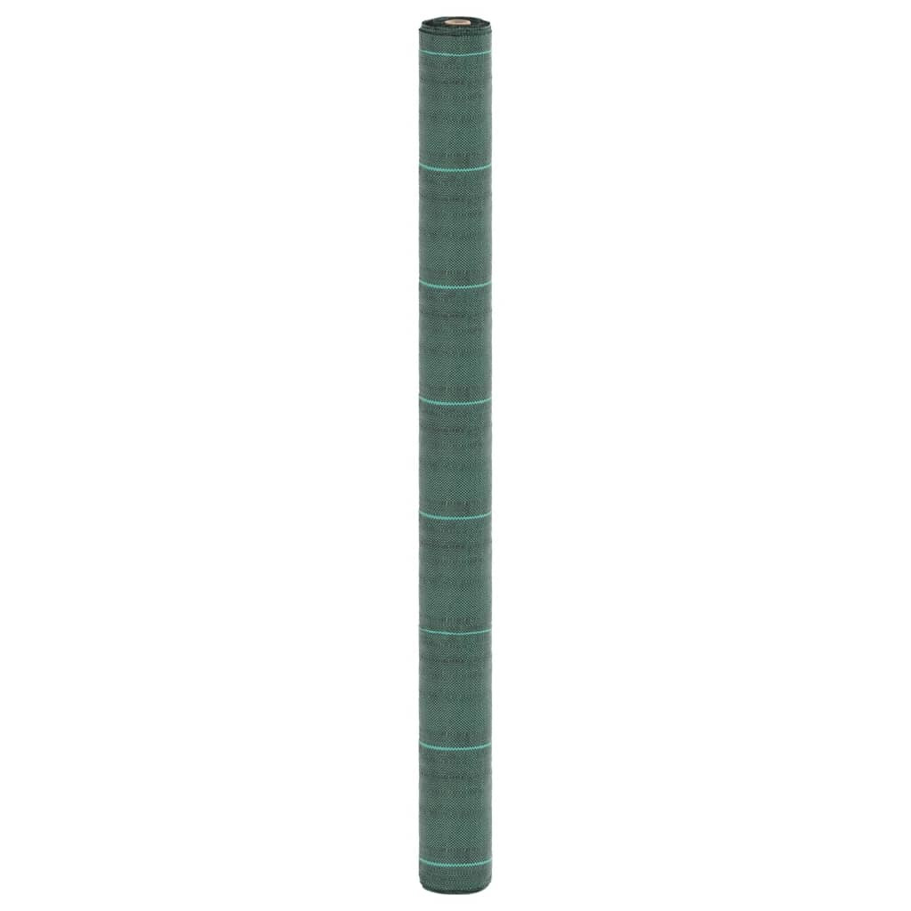 vidaXL Unkrautvlies Grün 1,5x100 m PP