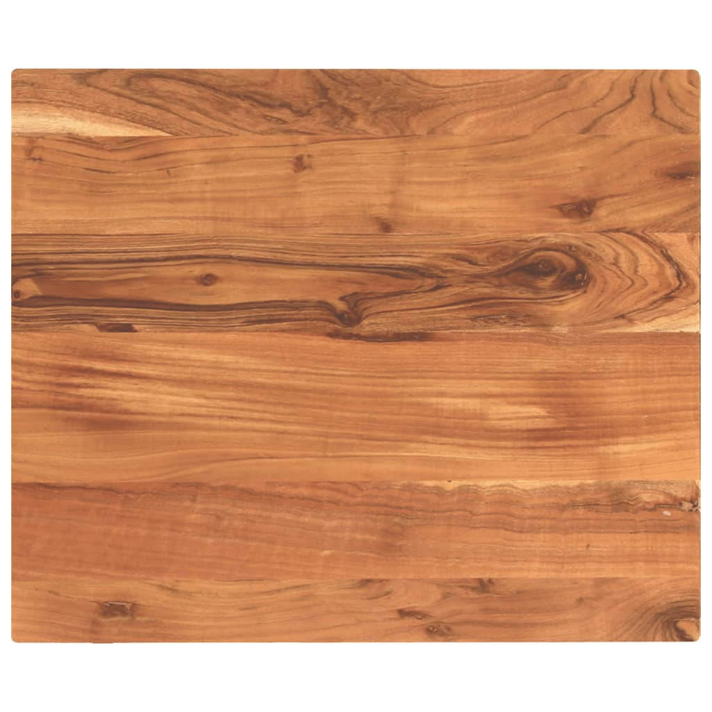 vidaXL Tischplatte 60x50x3,8 cm Rechteckig Massivholz Akazie