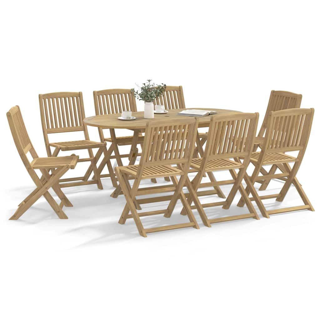 vidaXL Gartenstühle 8 Stk. Klappbar 44x50x88 cm Massivholz Akazie