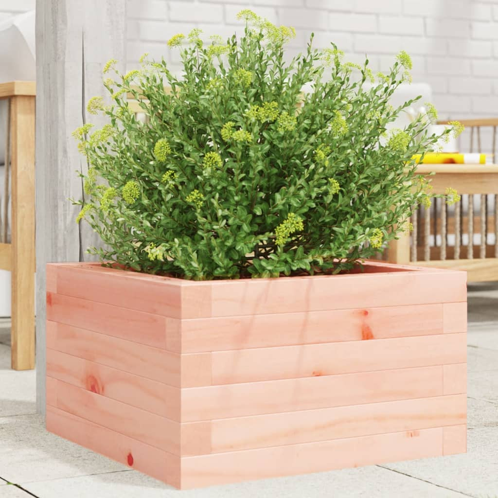 vidaXL Pflanzkübel 40x40x23 cm Massivholz Douglasie