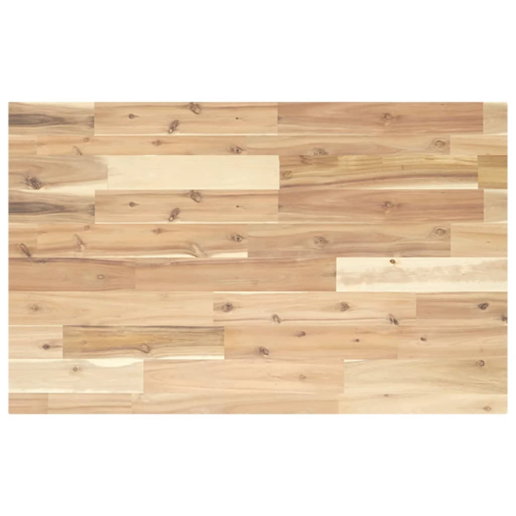 vidaXL Waschtischplatte Unbehandelt 60x50x4 cm Massivholz Akazie