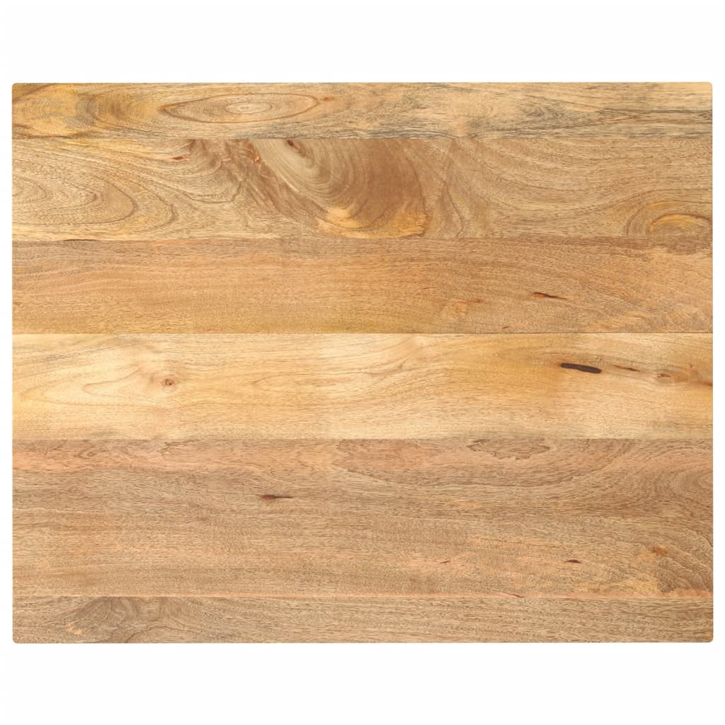 vidaXL Tischplatte 90x80x3,8 cm Rechteckig Massivholz Mango
