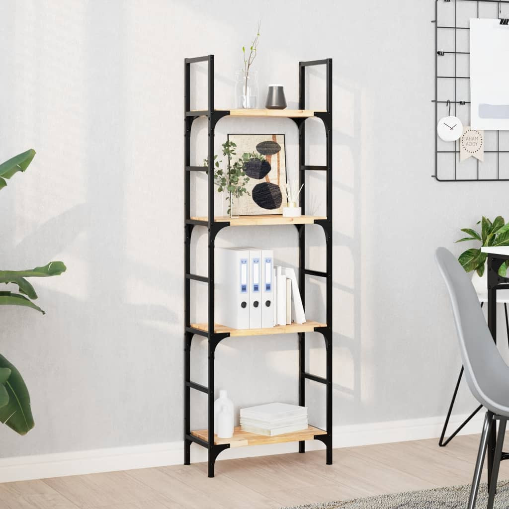 vidaXL Schweberegal 60x20x2 cm Massivholz Akazie Unbehandelt