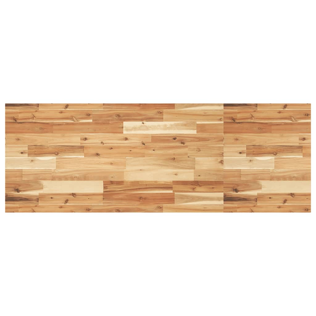vidaXL Waschtischplatte Ölbeschichtung 120x50x2 cm Massivholz Akazie
