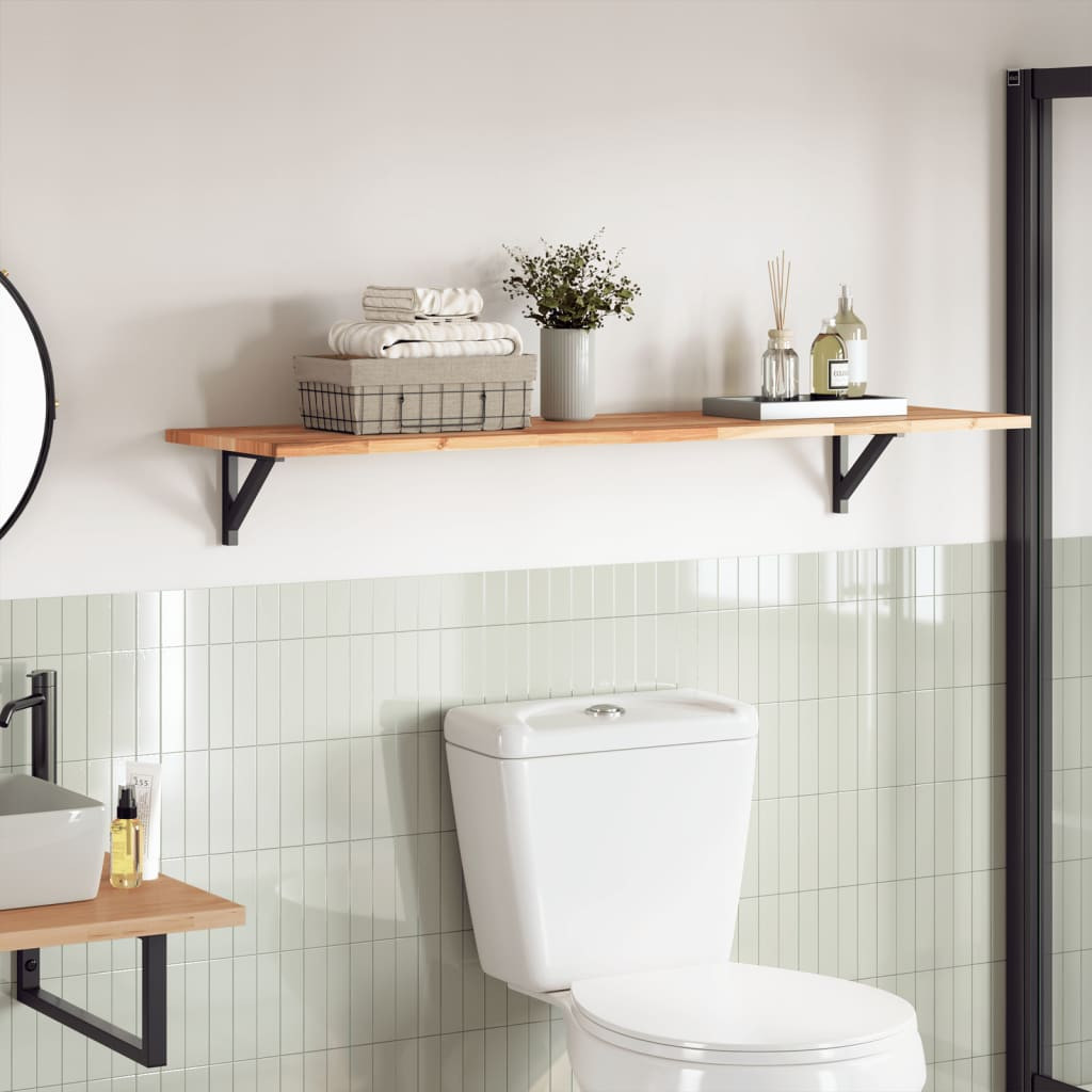 vidaXL Tischplatte Rechteckig 120x40x2 cm Massivholz Akazie
