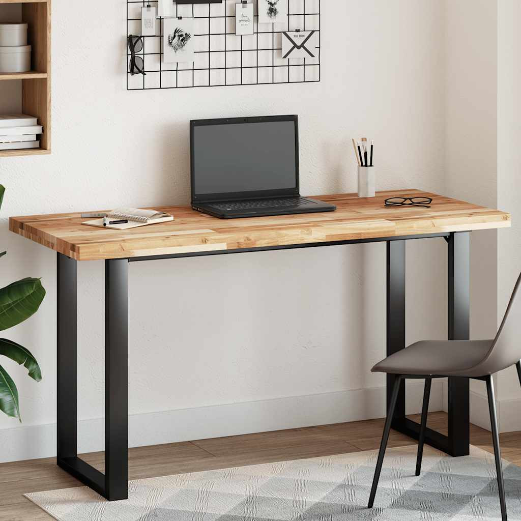 vidaXL Tischplatte Rechteckig 120x60x4 cm Massivholz Akazie