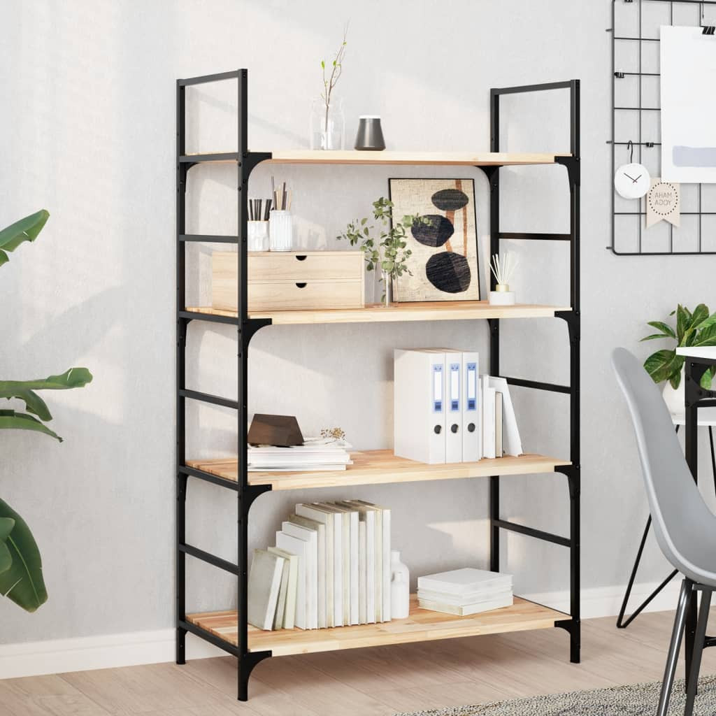 vidaXL Schweberegale 3 Stk. 100x40x2 cm Massivholz Akazie Unbehandelt