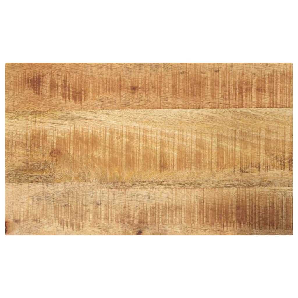 vidaXL Tischplatte 60x40x2,5 cm Rechteckig Raues Massivholz Mango