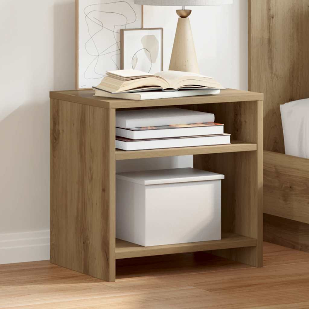 vidaXL Nachttisch Artisan-Eiche 40x30x40 cm Holzwerkstoff