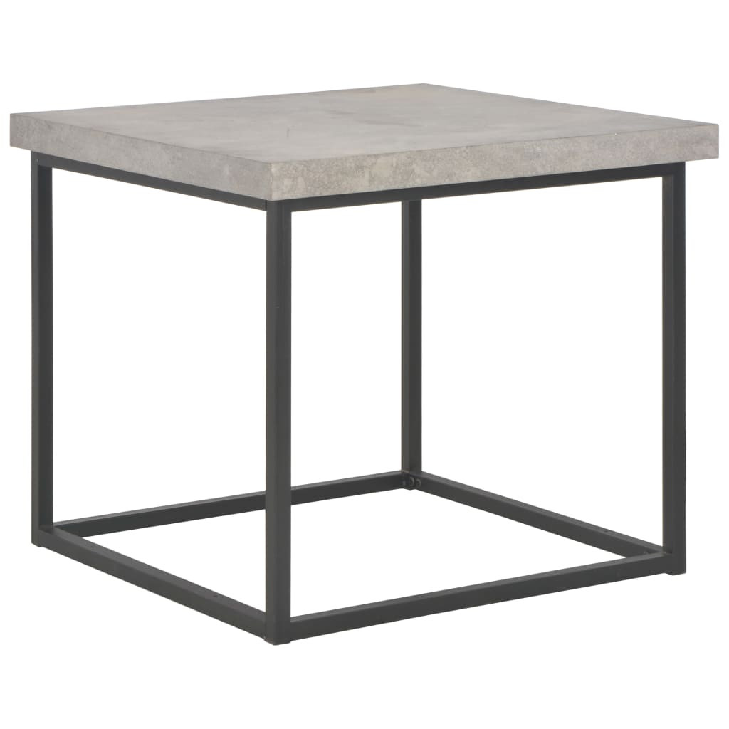 vidaXL Couchtisch 55x55x53 cm Betonoptik