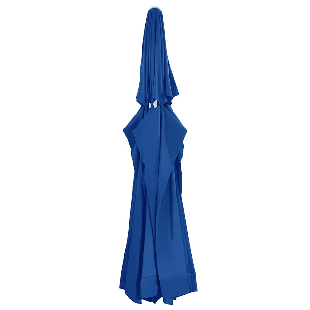 vidaXL Ersatzbezug für Sonnenschirm Azurblau 610 cm